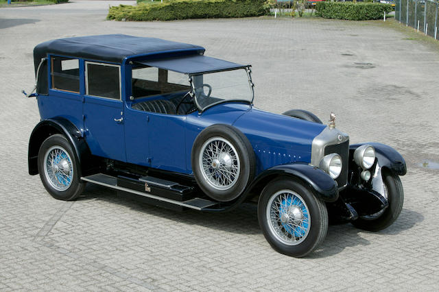 1909 Minerva 26hp Type ‘S’ Two Seater Roadster