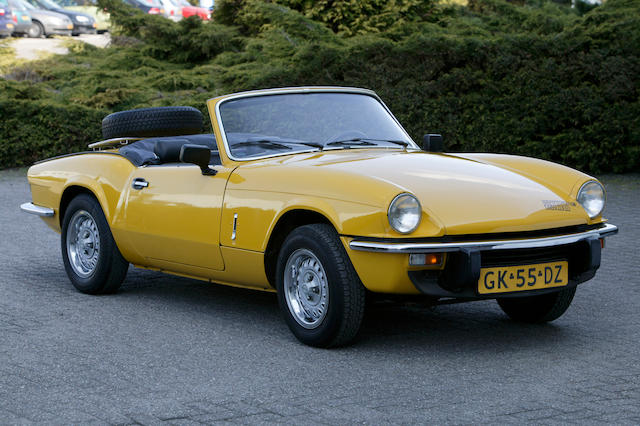 1980 Triumph Spitfire 1500 Two Seater Sports Convertible