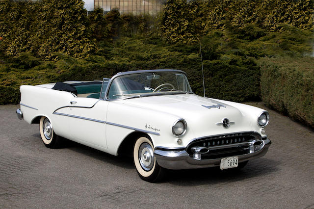 1955 Oldsmobile 98 Series Starfire Two Door Convertible