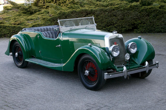 1937 Aston Martin 2 litre 15/98 Speed Model Four Seat Tourer