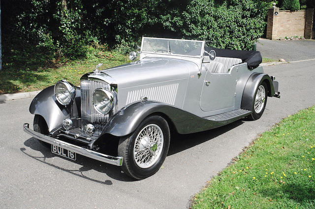 1934 Bentley 3.5-Litre Vanden Plas-style Tourer