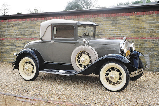 1930 Ford Model A Sport Coupe