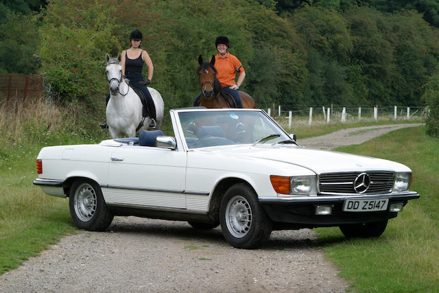 1981 Mercedes 280SL Cabriolet with factory hardtop