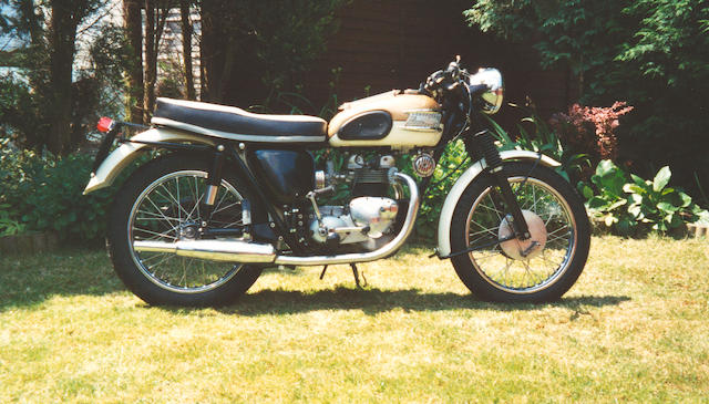 1963 Triumph 349cc Tiger 90