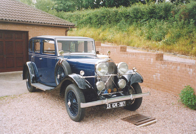 1934 Talbot 75 Saloon