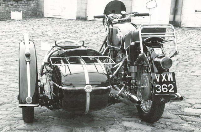 1956 BMW 494cc R50 & Steib 250S Sidecar