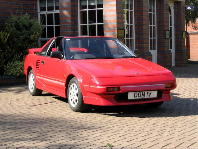 1986 1.6-litre Toyota MR2 T-bar Coupé