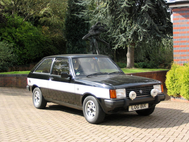 1981 2.2-litre Talbot Sunbeam Lotus Three-Door Hatchback