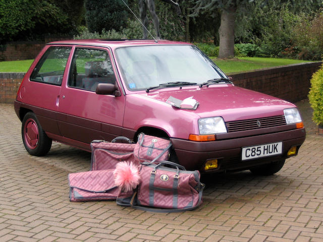 1985 Renault 5 TSE Zandra Rhodes Three-Door Hatchback