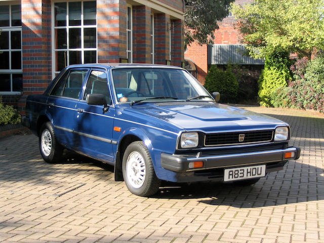 1983 1.3-litre Triumph Acclaim CD Four-Door Saloon