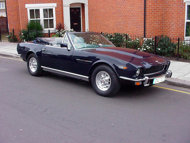 1979 Aston Martin V8 Volante Series 1 Convertible