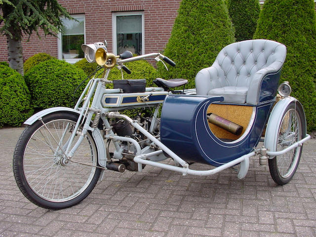 1912 Clyno 5/6hp Motorcycle Combination