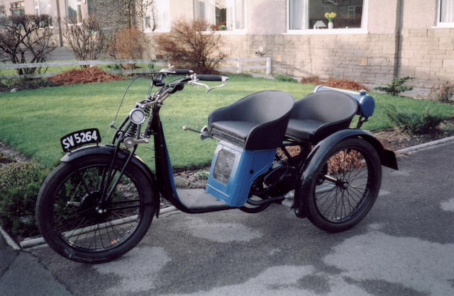 1921 Monet-Goyon 250cc Automouche Tricycle