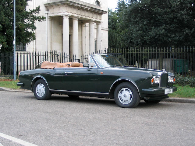 1993 Bentley Continental Convertible