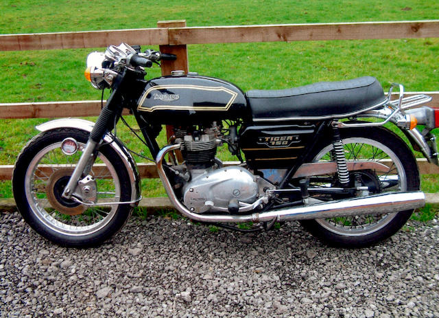 1973 Triumph 744cc Tiger 750