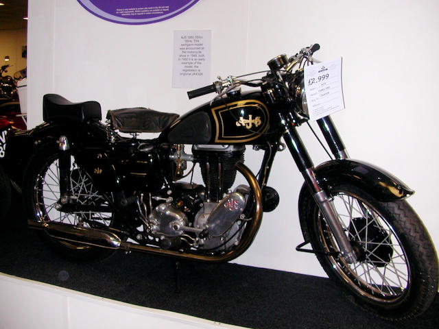 1950 AJS 348cc Model 16MS