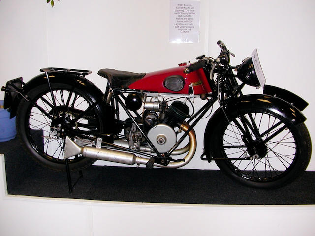 1933 Francis-Barnett 148cc Lapwing
