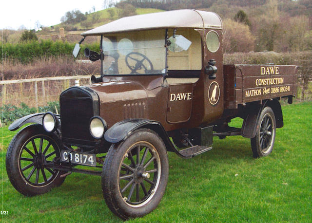 1923 Ford Model T Drop-side Truck