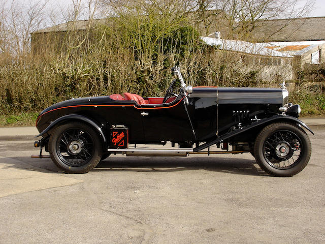 1927 Alvis 12/50hp SD ‘Beetleback’ Tourer