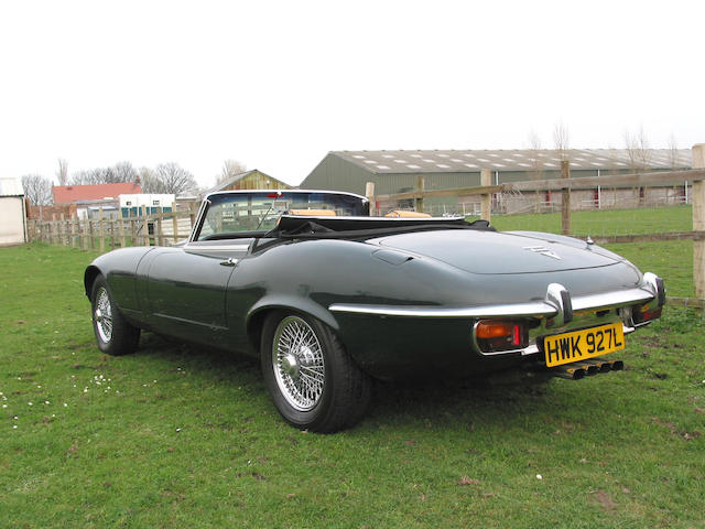 1973 Jaguar E-Type Series III 6.3-Litre V12 Roadster