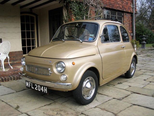 1970 Fiat 500 Francis Lombardi ‘My Car’ Saloon