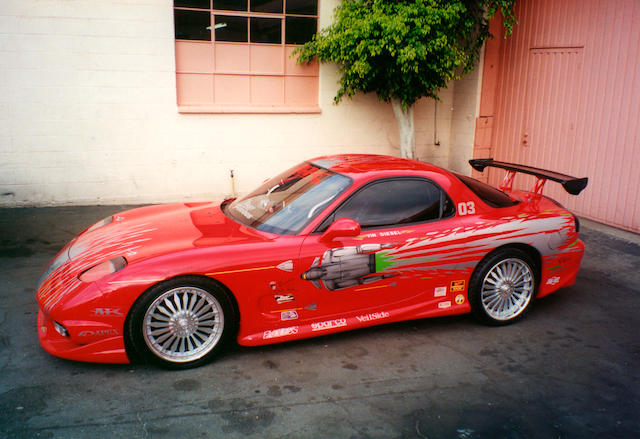 1993 Mazda RX7   The Fast & The Furious  Universal, 2001.