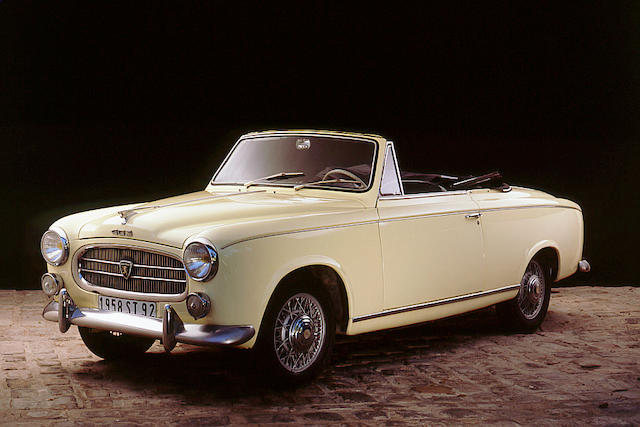 1958 Peugeot 403 Cabriolet