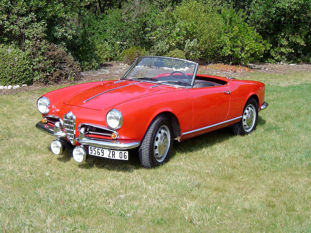 1959 Alfa Romeo Giulietta Spyder