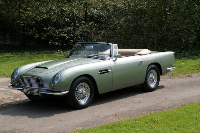 1966 Aston Martin DB6 Vantage Volante ‘Short Chassis’ Convertible