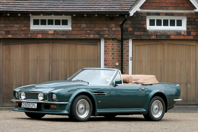 1990 Aston Martin V8 Vantage Volante