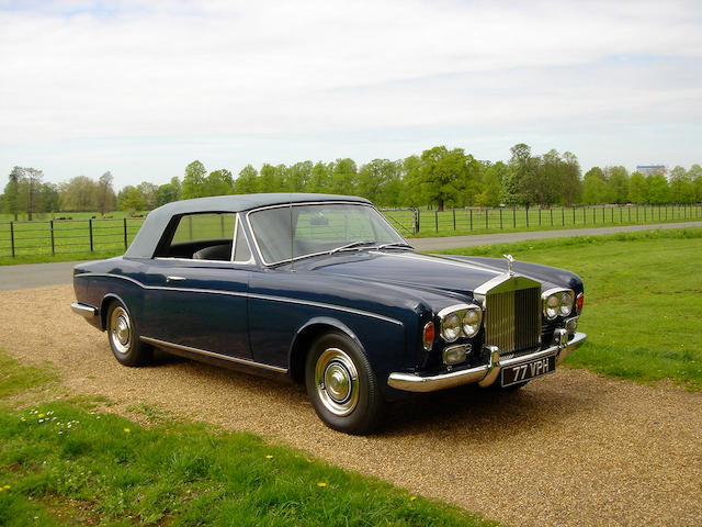 1970 Rolls-Royce Silver Shadow 6.2-Litre Convertible