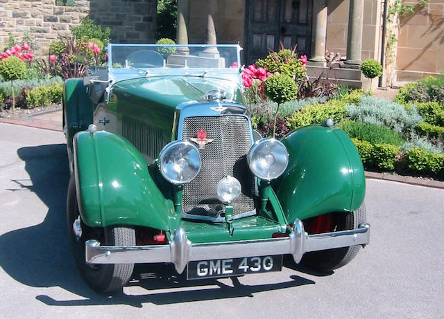 1937 Aston Martin 2 litre 15/98 Speed Model Four Seat Tourer