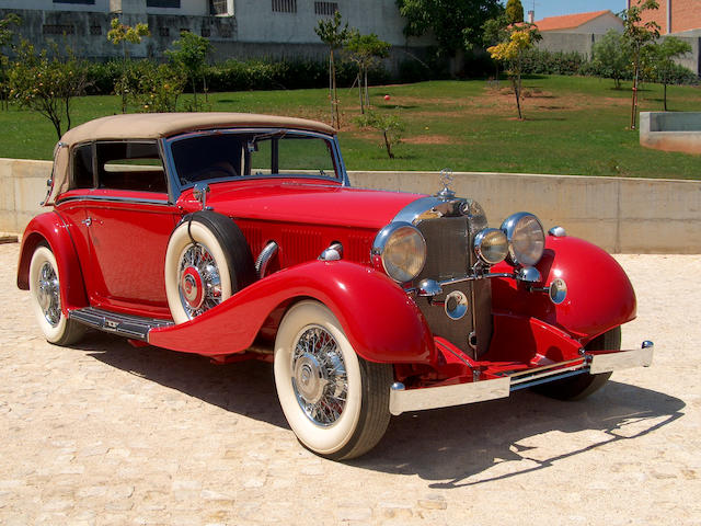 1935 Mercedes-Benz 500K Cabriolet B