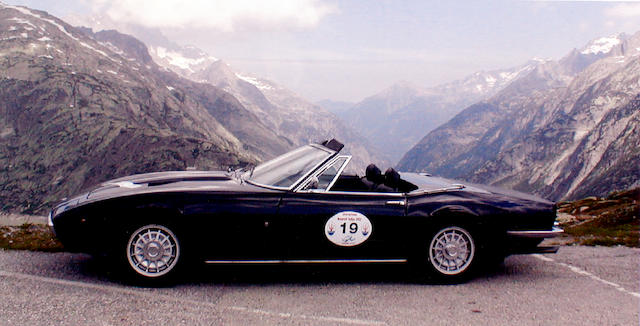 1967 Maserati Ghibli 4.7-Litre Spyder