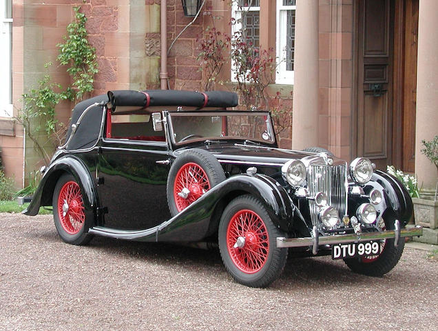 1937 MG VA Tickford Drophead Coupé