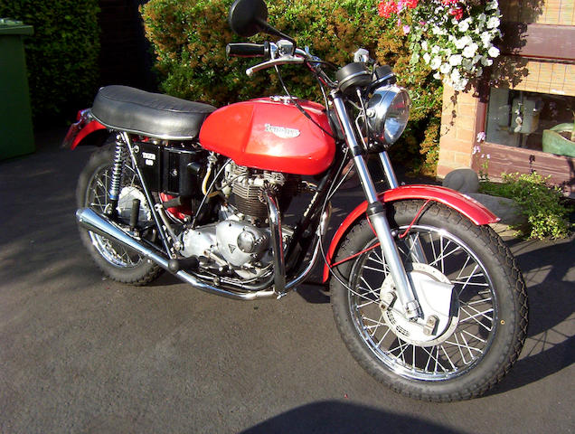 1972 Triumph 650cc TR6R Tiger