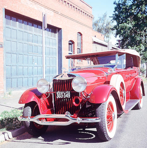 1929 Lincoln Model L 7-Passenger Dual Windshield Sport Touring