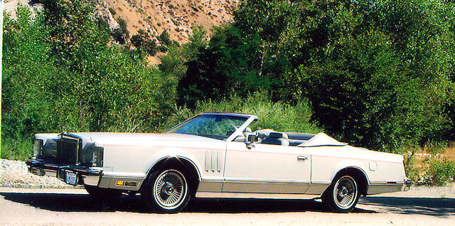 1977 Lincoln Continental Mark V Convertible