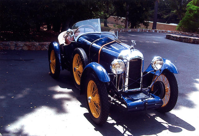 1929 Amilcar CGS Surbaissé Boat-Tail Roadster