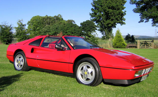 1989 Ferrari 328GTS Targo Convertible Coupe