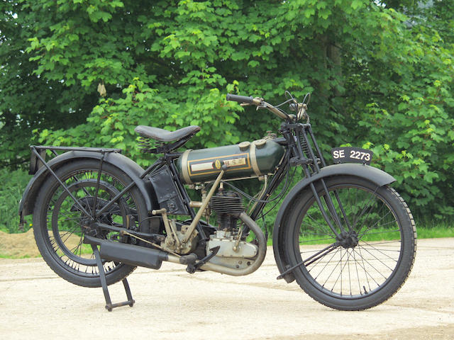 c.1926 BSA 250cc Model B ‘Round Tank’