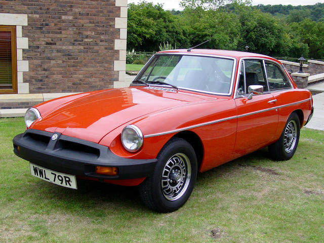 1976 MGB GT V8 Coupe