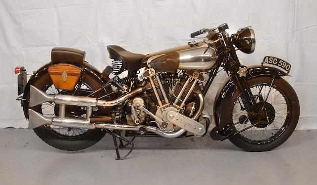 1937 Brough Superior SS-100 ASG 590