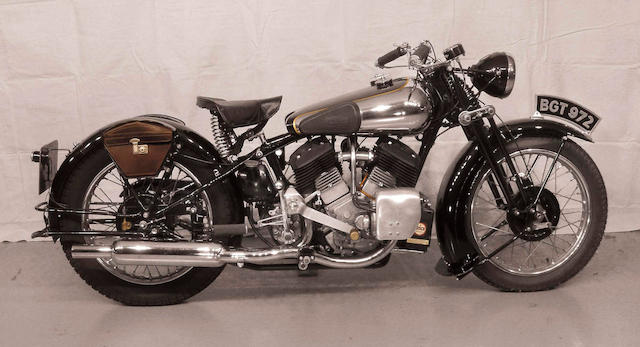 1934 Brough Superior 1150 BGT 972