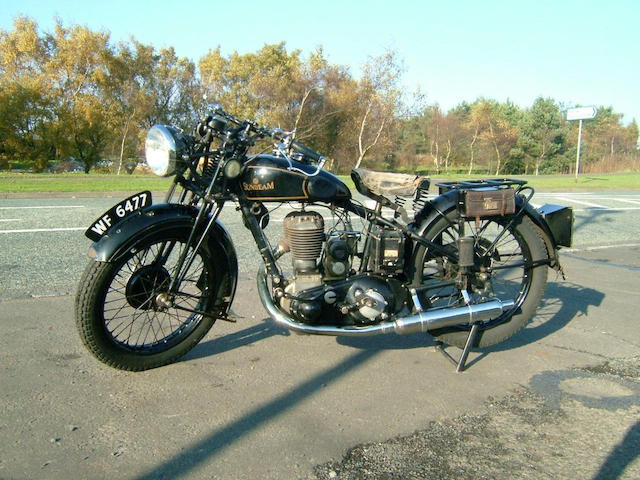 1934 Sunbeam Lion Longstroke 492cc Sports Model