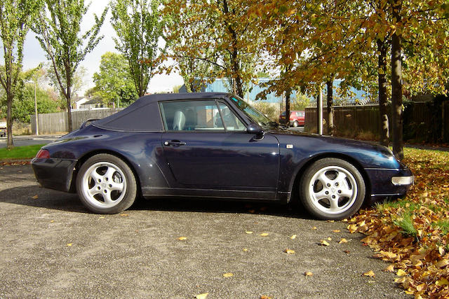 1997 Porsche 911 Type 993 Carrera 4 Cabriolet