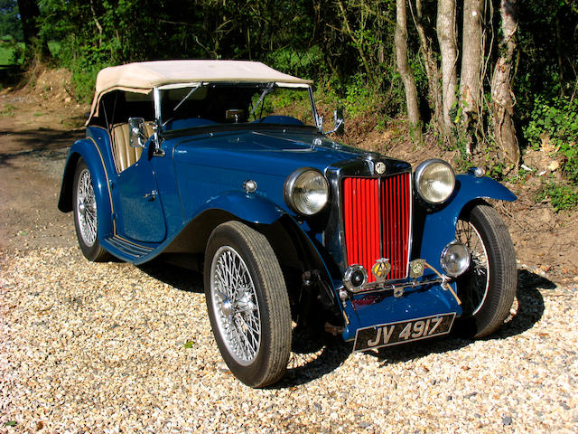 1936 MG Midget TA Roadster