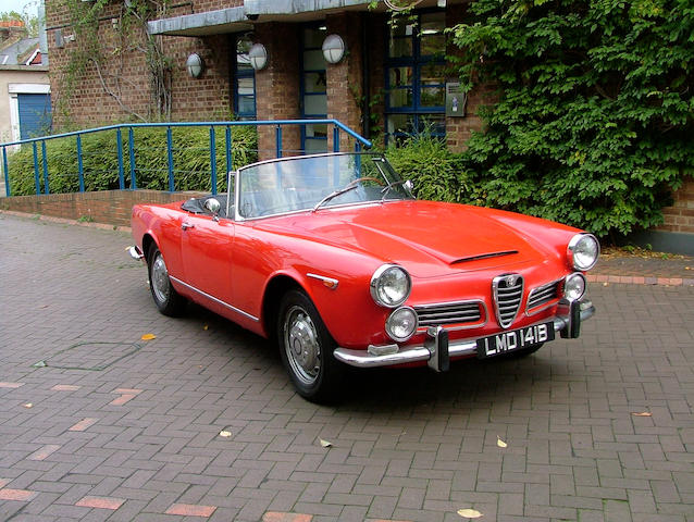 1964 Alfa Romeo 2600 Spider