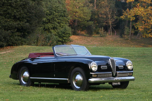 1950 Alfa Romeo 6C 2500 Super Sport Cabriolet