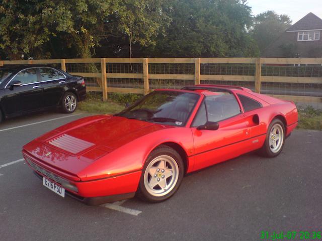 1987 Ferrari 328GTS Targa Convertible Coupé